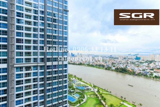 Vinhome Central Park - Nice Apartment 03 bedrooms on 25th floor for rent on Nguyen Huu Canh street - Binh Thanh District - 106sqm - 1350 USD
