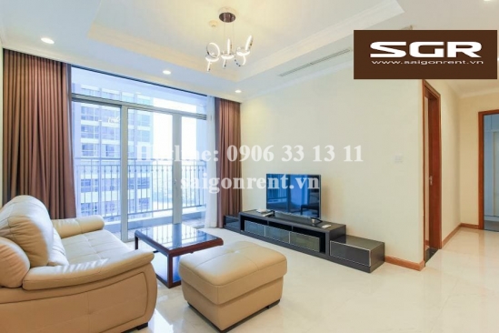 Vinhome Central Park - Nice Apartment 03 bedrooms on 25th floor for rent on Nguyen Huu Canh street - Binh Thanh District - 106sqm - 1350 USD
