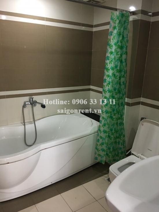 Nice serviced apartment 03 bedrooms wooden floor with balcony for rent on Nguyen Van Huong street, Thao Dien ward, District 2- 130 sqm- 950 USD