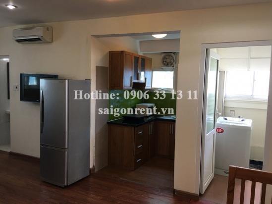 Nice serviced apartment 01 bedroom, living room on Topfloor  for rent on Nguyen Van Huong street, Thao Dien ward, District 2- 50 sqm- 550 USD