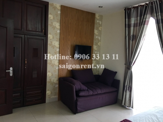 Nice serviced apartment 03 bedrooms with balcony for rent on Nguyen Van Huong street, Thao Dien ward, District 2- 130 sqm- 950 USD