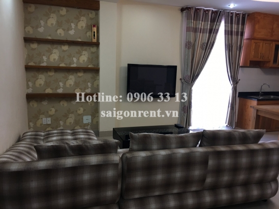 Nice serviced apartment 03 bedrooms with balcony for rent on Nguyen Van Huong street, Thao Dien ward, District 2- 130 sqm- 950 USD