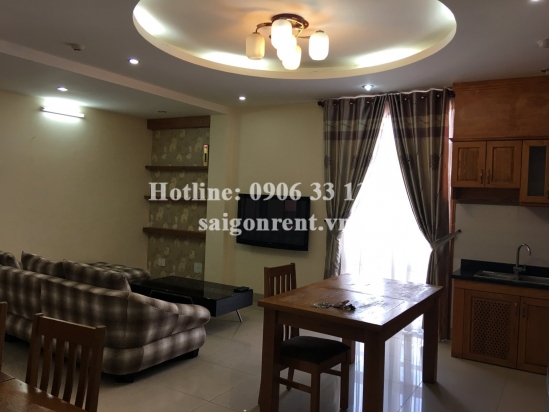 Nice serviced apartment 03 bedrooms with balcony for rent on Nguyen Van Huong street, Thao Dien ward, District 2- 130 sqm- 950 USD