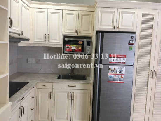 Nice serviced apartment 02 bedrooms on ground floor for rent on Nguyen Van Huong street, Thao Dien ward, District 2- 60sqm- 900 USD