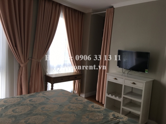 Nice serviced apartment 02 bedrooms on ground floor for rent on Nguyen Van Huong street, Thao Dien ward, District 2- 60sqm- 900 USD