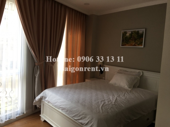 Nice serviced apartment 02 bedrooms on ground floor for rent on Nguyen Van Huong street, Thao Dien ward, District 2- 60sqm- 900 USD