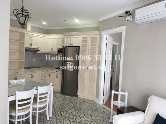 Nice serviced apartment 02 bedrooms on ground floor for rent on Nguyen Van Huong street, Thao Dien ward, District 2- 60sqm- 900 USD