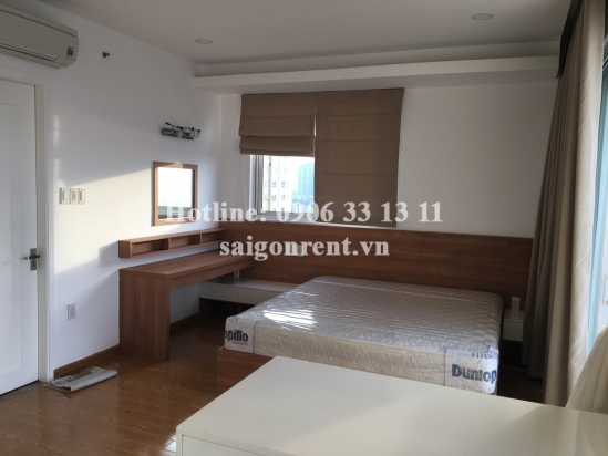 Beautiful apartment 02 bedrooms with river view on 19th floor for rent in Tropic Garden Building- District 2- 1100 USD