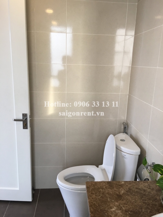 Beautiful apartment 02 bedrooms with river view on 19th floor for rent in Tropic Garden Building- District 2- 1100 USD