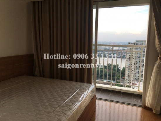 Beautiful apartment 02 bedrooms with river view on 19th floor for rent in Tropic Garden Building- District 2- 1100 USD
