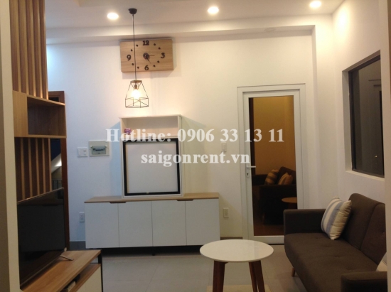 Nice serviced apartment 01 bedroom on 5th floor for rent on Nguyen U Di street, District 2 - 40sqm - 600USD