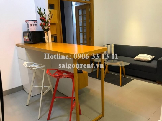 Nice serviced apartment 01 bedroom on 3rd floor for rent on Nguyen U Di street, District 2 - 40sqm - 600USD