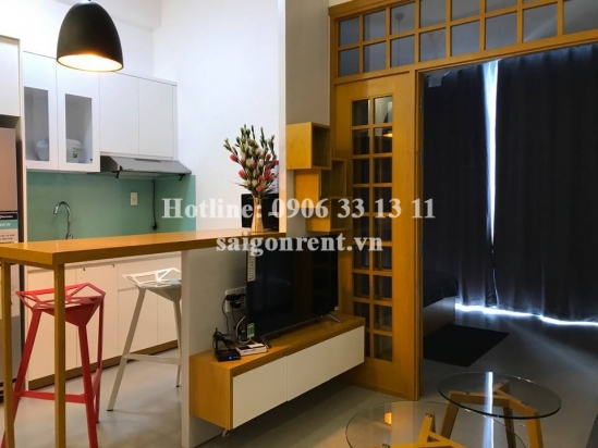 Nice serviced apartment 01 bedroom on 3rd floor for rent on Nguyen U Di street, District 2 - 40sqm - 600USD