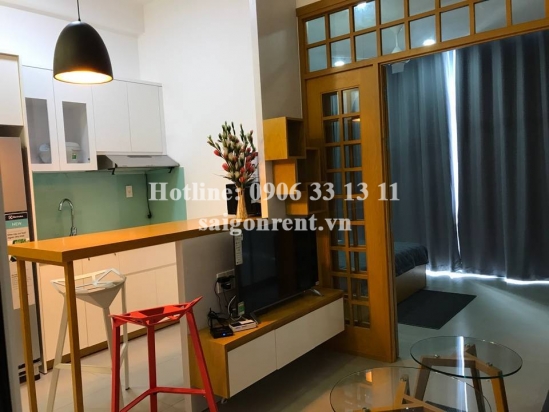 Nice serviced apartment 01 bedroom on 3rd floor for rent on Nguyen U Di street, District 2 - 40sqm - 600USD