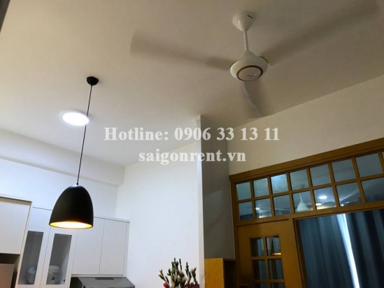 Nice serviced apartment 01 bedroom on 3rd floor for rent on Nguyen U Di street, District 2 - 40sqm - 600USD