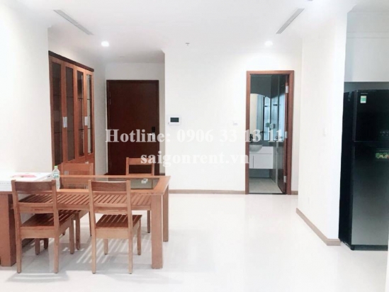 Vinhome Central Park - Nice Apartment 03 bedrooms on 28th floor for rent on Nguyen Huu Canh street - Binh Thanh District - 100sqm - 1200 USD