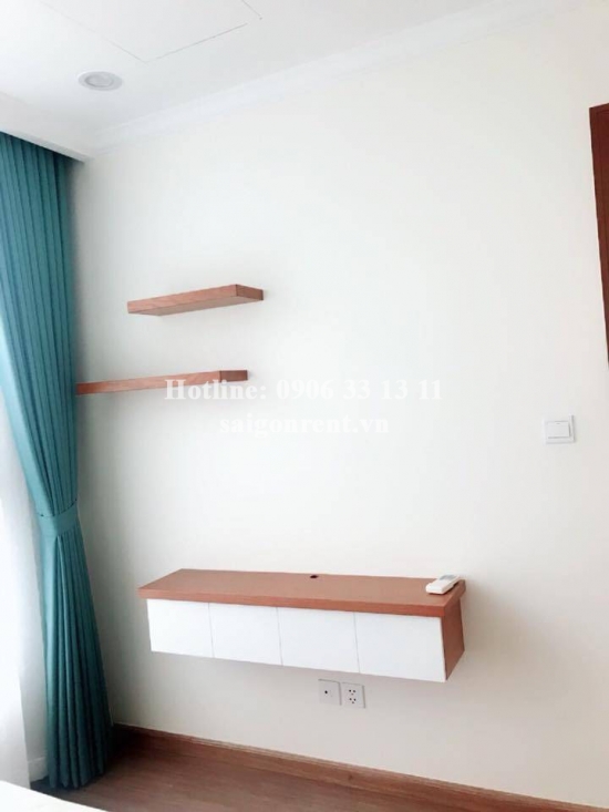 Vinhome Central Park - Nice Apartment 03 bedrooms on 28th floor for rent on Nguyen Huu Canh street - Binh Thanh District - 100sqm - 1200 USD