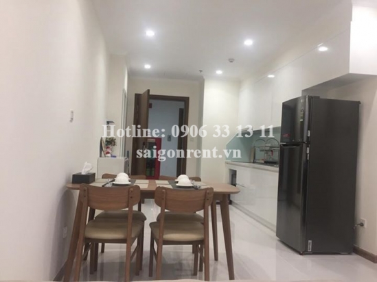 Vinhome Central Park - Apartment 01 bedroom on 11th floor for rent on Nguyen Huu Canh street - Binh Thanh District - 50sqm - 900USD