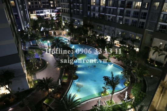 Beautiful apartment 03 bedrooms on 5th floor for rent in Vinhomes Central Park Building- Binh Thanh district - 1700 USD