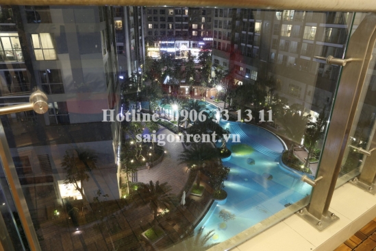 Beautiful apartment 03 bedrooms on 5th floor for rent in Vinhomes Central Park Building- Binh Thanh district - 1700 USD