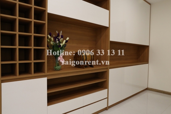 Beautiful apartment 03 bedrooms on 5th floor for rent in Vinhomes Central Park Building- Binh Thanh district - 1700 USD