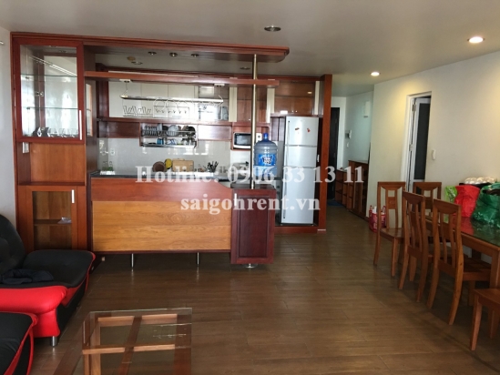 Nice apartment 02 bedrooms with balcony on 6th floor for rent in 4S Riverside Garden Building, Thu Duc district: 550 USD