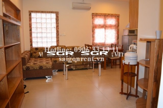 Serviced apartment 01 bedroom on 1st floor for rent on Pasteur street, District 1 - 50sqm - 850USD