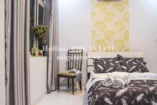 Nice serviced studio apartment with balcony for rent on Nguyen Cuu Van street, Binh Thanh District - 30sqm - 435USD( 10 Millions VND)