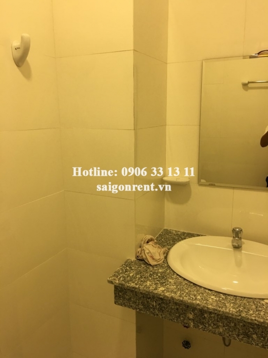 Serviced apartment 01 bedroom separate kitchen room with balcony, 45sqm for rent in Nguyen Trai street, district 1- 450 USD