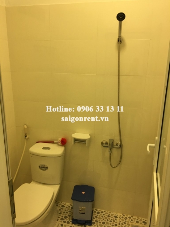 Serviced apartment 01 bedroom separate kitchen room with balcony, 45sqm for rent in Nguyen Trai street, district 1- 450 USD