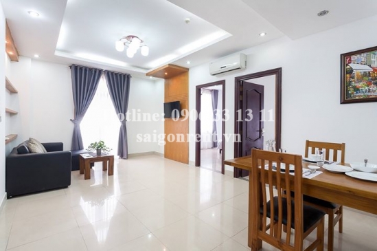 Nice serviced apartment 02 bedrooms on 4th floor for rent on Nguyen Van Huong street - District 2 - 700 USD