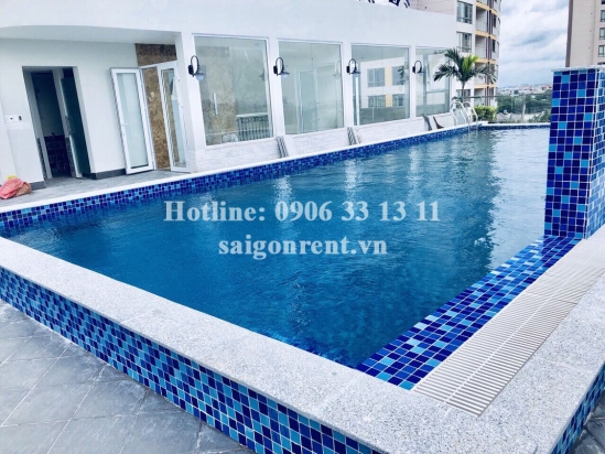 Nice serviced apartment 02 bedrooms for rent on Nguyen Van Huong street, District 2 - 75sqm - 900 USD