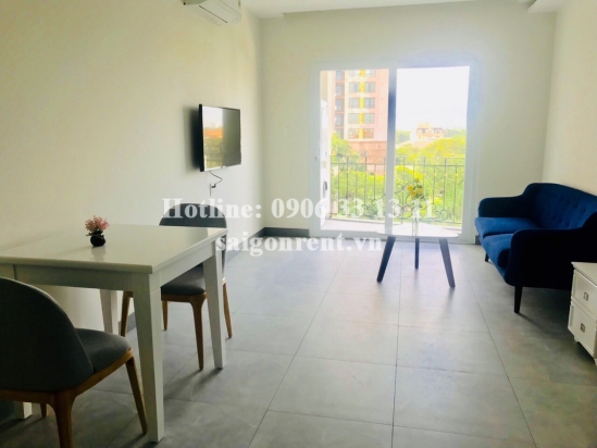 Nice serviced apartment 02 bedrooms for rent on Nguyen Van Huong street, District 2 - 75sqm - 900 USD