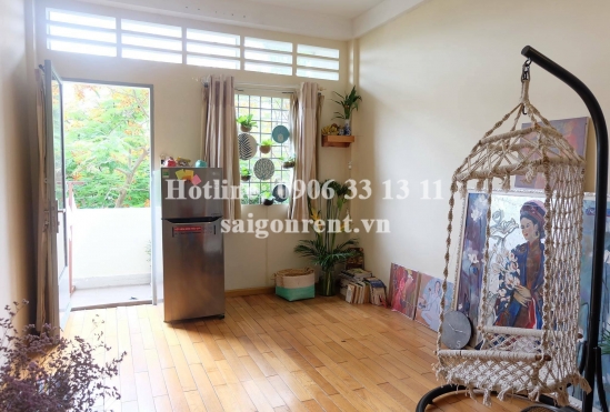 Apartment 01 bedroom with balcony for rent on Ho Van Hue Street, Phu Nhuan District - 50sqm - 600 USD