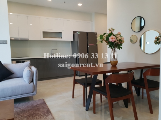 Brand New, Luxury and beautiful apartment 02 bedrooms on 40th floor for rent in Vinhomes Golden River Building- Ton Duc Thang street, Center of District 1- 68sqm- 1600 USD