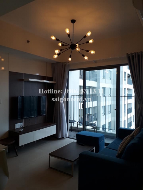 Masteri Building - Apartment 02 bedrooms on 32th floor for rent on Ha Noi highway - District 2 - 65sqm - 950 USD