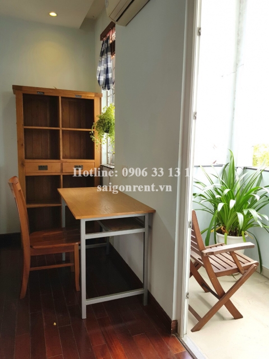 Serviced studio 01 bedroom with shared kitchen for rent on Quoc Huong street, District 2 - 35sqm - 550$