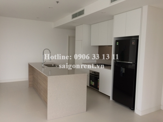 City Garden building - Apartment 02 bedrooms with basic furniture on 17th floor for rent on Ngo Tat To street, Binh Thanh district - 105sqm- 1500 USD