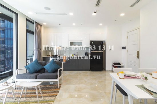 Vinhomes Gloden River Building - Apartment 02 bedrooms on 39th floor for rent on Ton Duc Thang Street, District 1 - 63sqm - 1400 USD