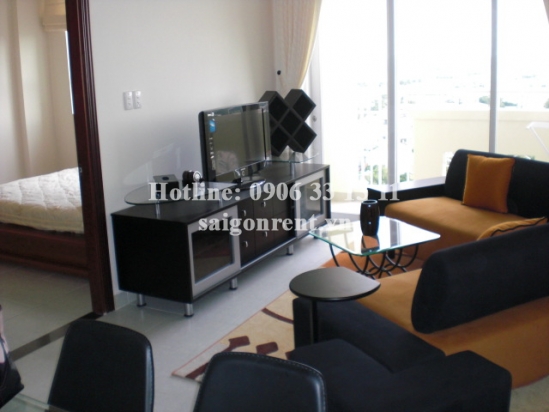 Hoang Kim Building - Apartment 02 bedrooms on 12th floor  for rent at 573  Huynh Tan Phat street, District 7 - 60sqm - 600 USD