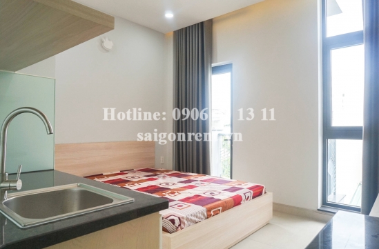 Serviced studio with balcony for rent on Doan Huu Trung street, An Phu Ward, District 2 - 36sqm - 300 USD