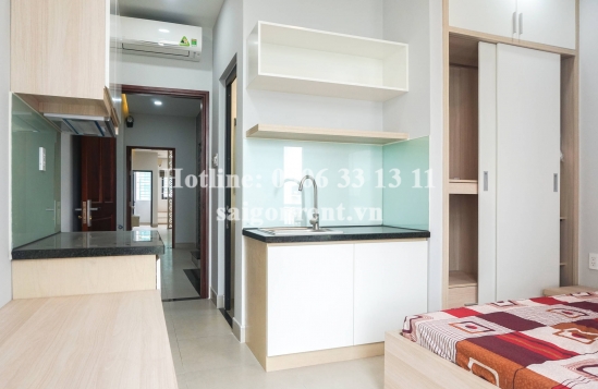Serviced studio with balcony for rent on Doan Huu Trung street, An Phu Ward, District 2 - 36sqm - 300 USD