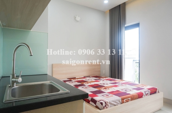 Serviced studio with balcony for rent on Doan Huu Trung street, An Phu Ward, District 2 - 36sqm - 300 USD