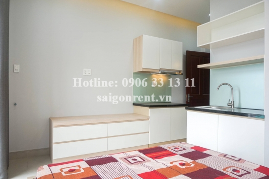 Serviced studio with balcony for rent on Doan Huu Trung street, An Phu Ward, District 2 - 36sqm - 300 USD