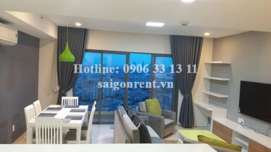 Masteri Building - Apartment 03 bedrooms on 40h floor for rent on Ha Noi highway - District 2 - 90sqm - 1300USD