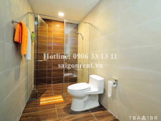 Serviced apartment 01 bedroom on 1st floor for rent on Quoc Huong street, District 2 - 55sqm - 700 USD
