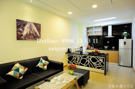 Serviced apartment 01 bedroom on 5th floor for rent on Quoc Huong street, District 2 - 55sqm - 700 USD