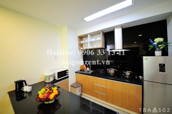 Serviced apartment 01 bedroom on 5th floor for rent on Quoc Huong street, District 2 - 55sqm - 700 USD