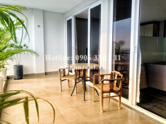 Serviced apartment 02 bedrooms on 3th floor for rent on Quoc Huong street, District 2 - 80sqm - 800 USD