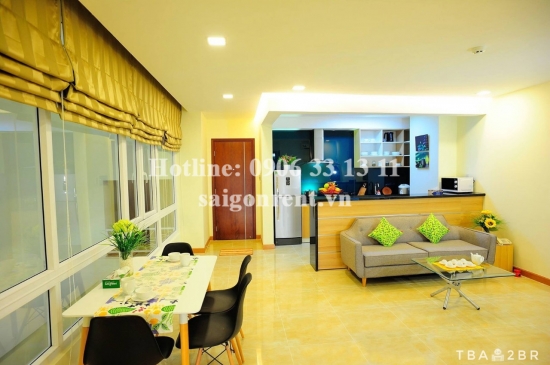 Serviced apartment 02 bedrooms on 3th floor for rent on Quoc Huong street, District 2 - 80sqm - 800 USD